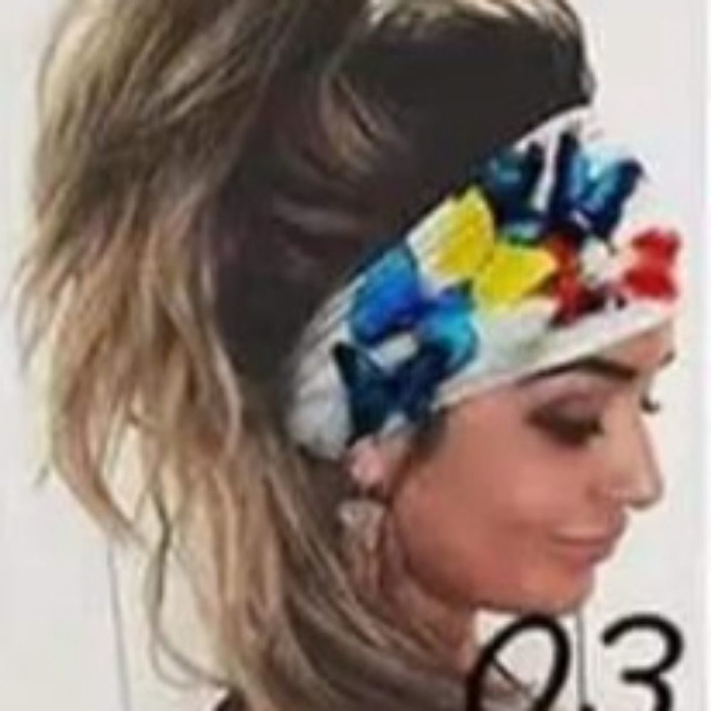 NEW ONE PIECE BUTTERLY HEAD WRAP